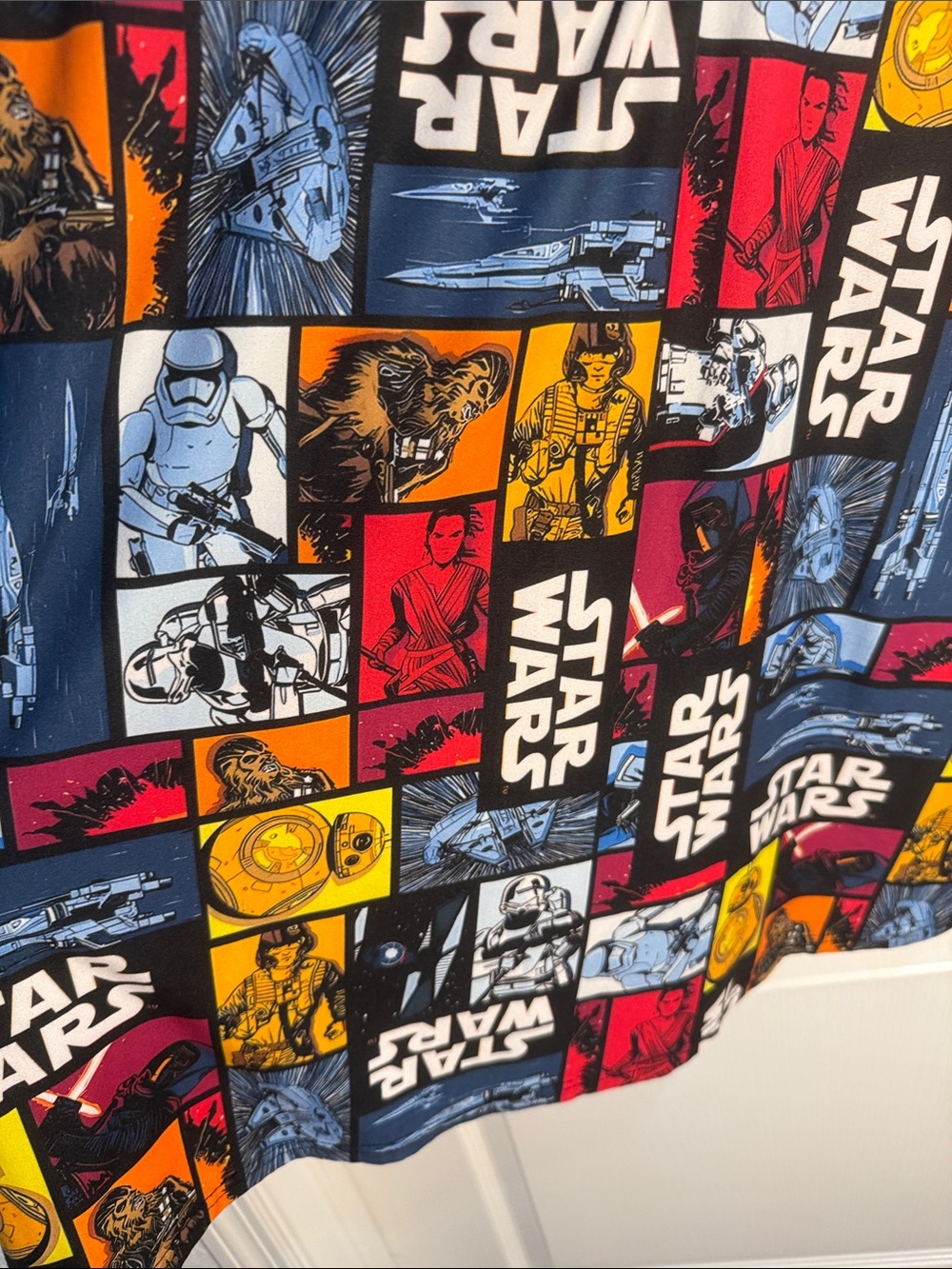 Star Wars Disney Enchanted Dress Shop Criss-Cross V-Neck Dress XL L32” Cotton - Picture 2 of 6